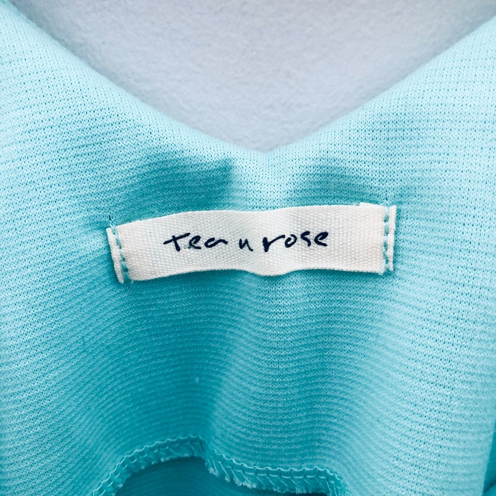 Tea n Rose Bodycon Dress- green with bedazzle M - Picture 6 of 6